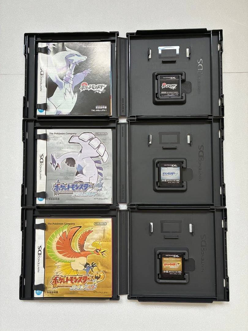 ポケモン　DS 3DSソフトまとめ