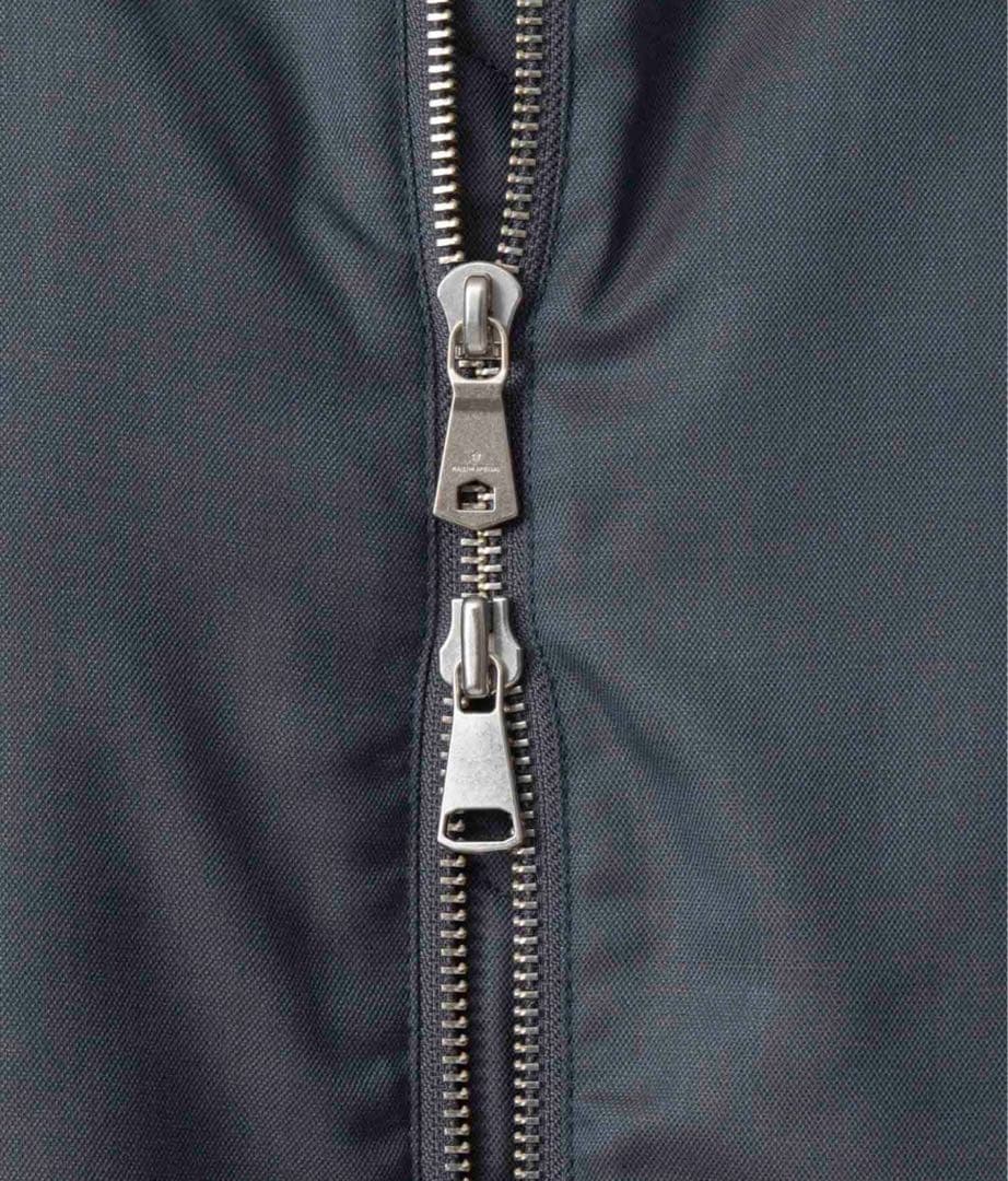 4色シャンブレーウォッシャブルウールプライムオーバーMA-1ボンバージャケット