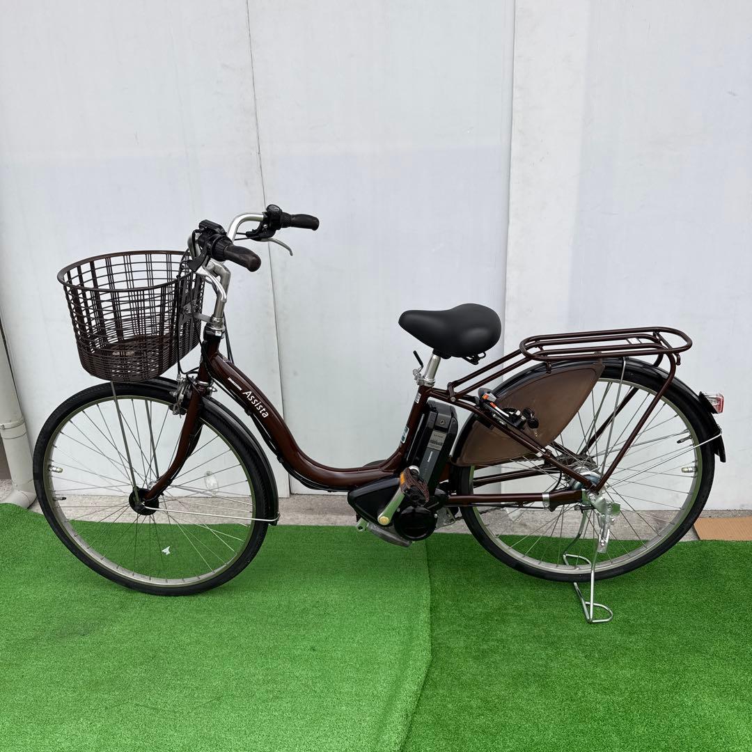 ブリヂストン電動アシスト自転車26インチ8.9Ah ブラウン