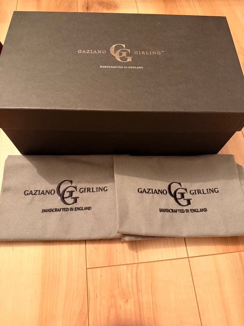 Gaziano Girling Woburn フルブローグ UK8E