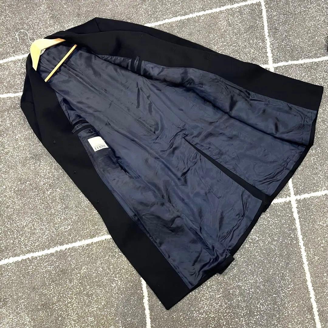 【極美品】カシミヤ混 GIANFRANCO FERRE ロングチェスターコート