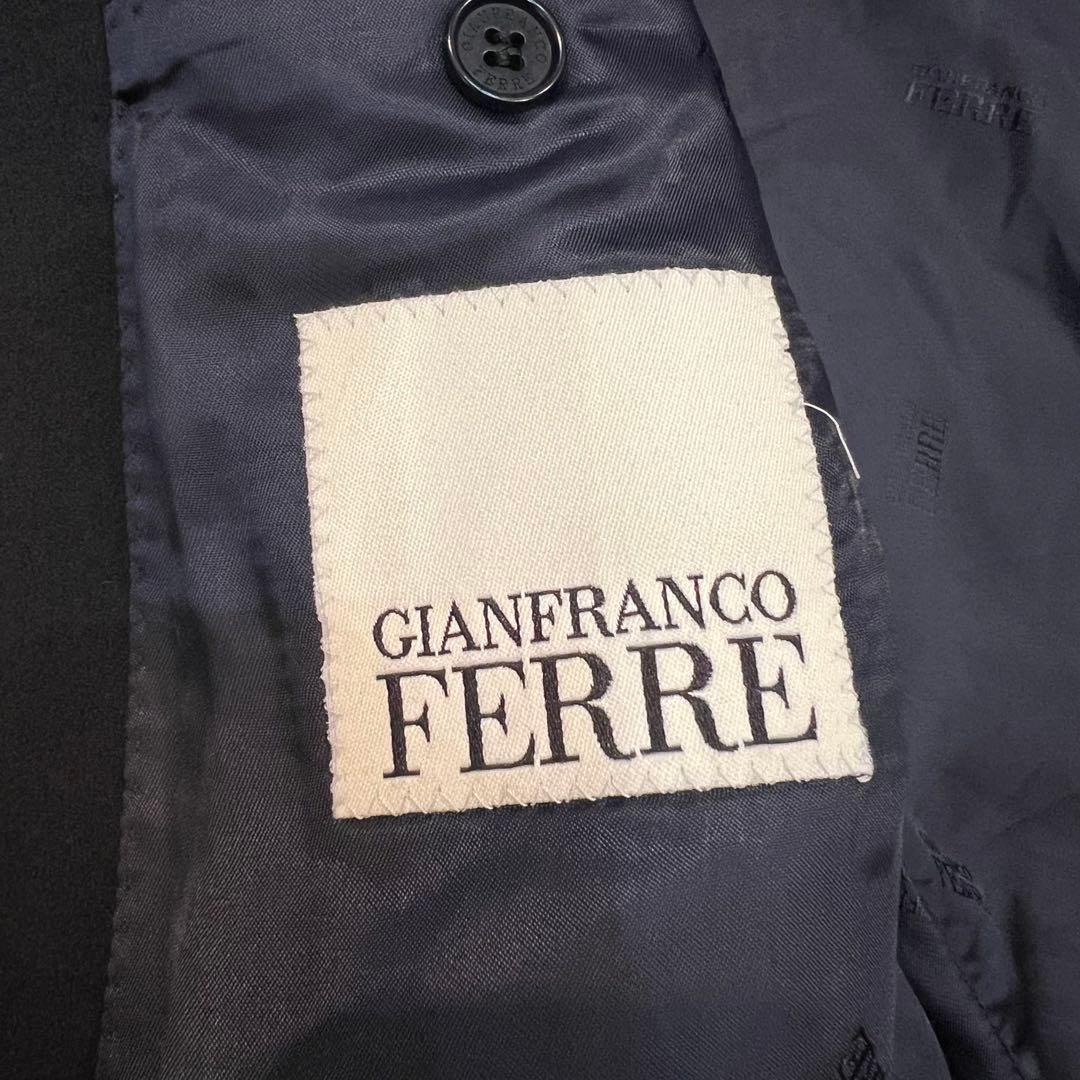 【極美品】カシミヤ混 GIANFRANCO FERRE ロングチェスターコート