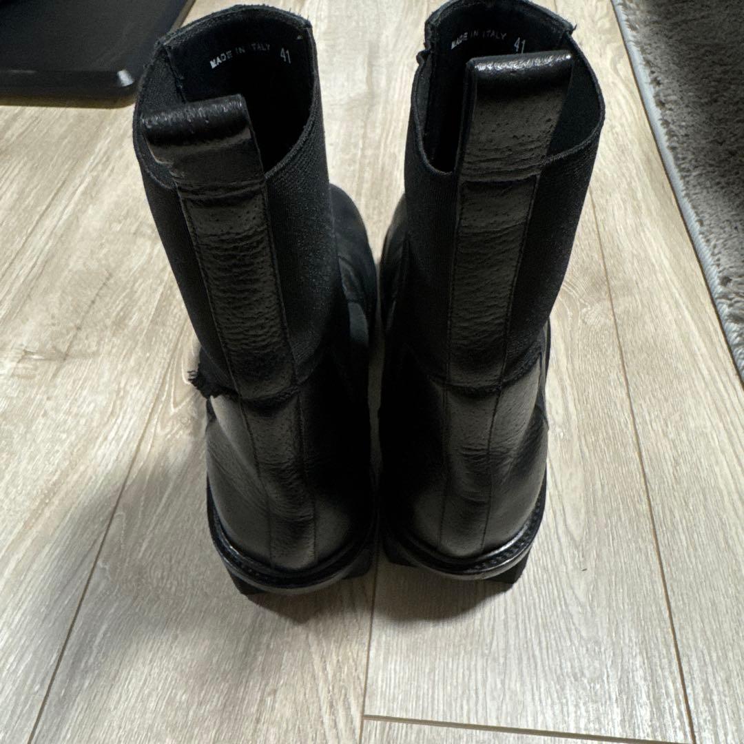 rick owens bozo megatooth ブーツ