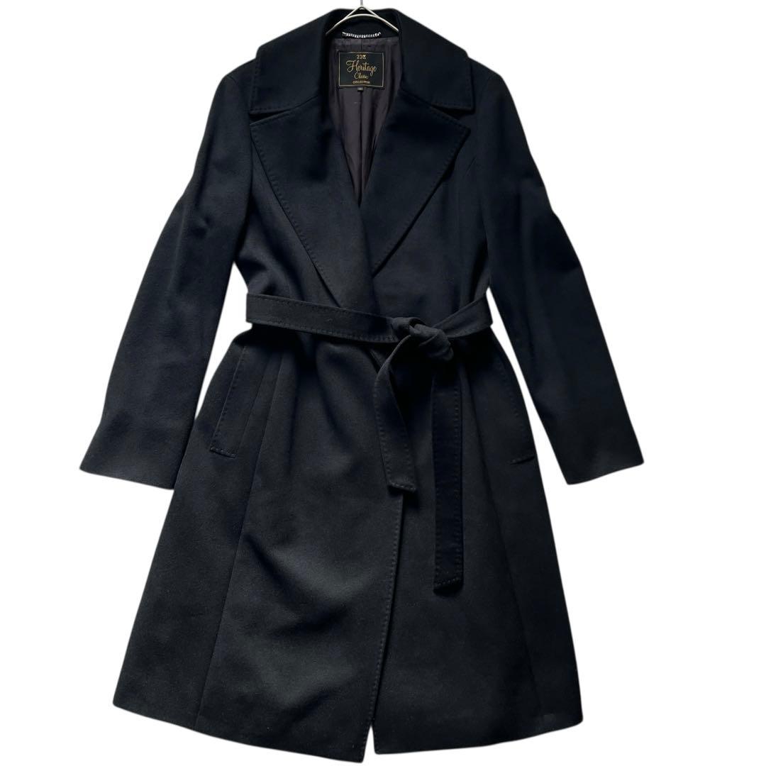 極美品 23区 ロロピアーナ チェスターコート Aライン 24W 上位モデル L