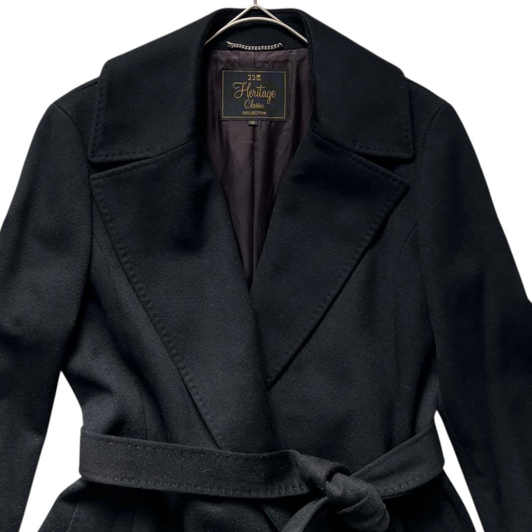 極美品 23区 ロロピアーナ チェスターコート Aライン 24W 上位モデル L