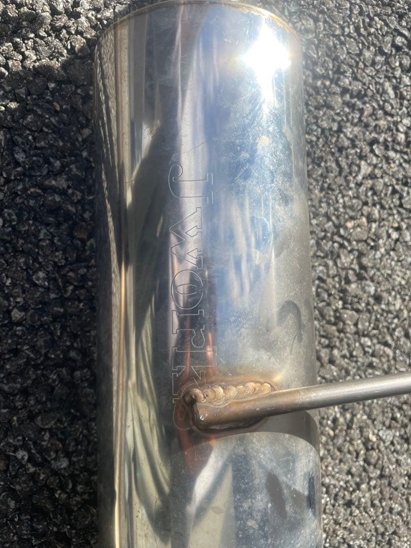 エッセ　マフラー　Jworks