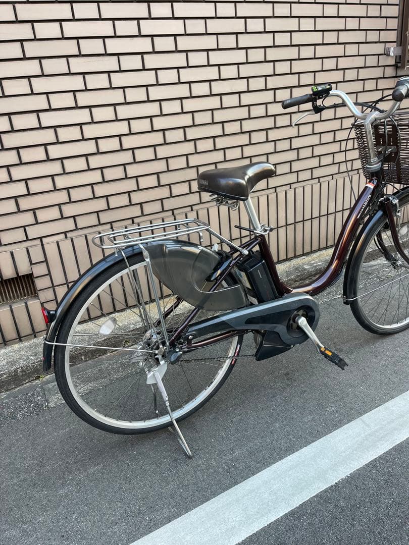 12.3ahヤマハ電動アシスト自転車26インチ