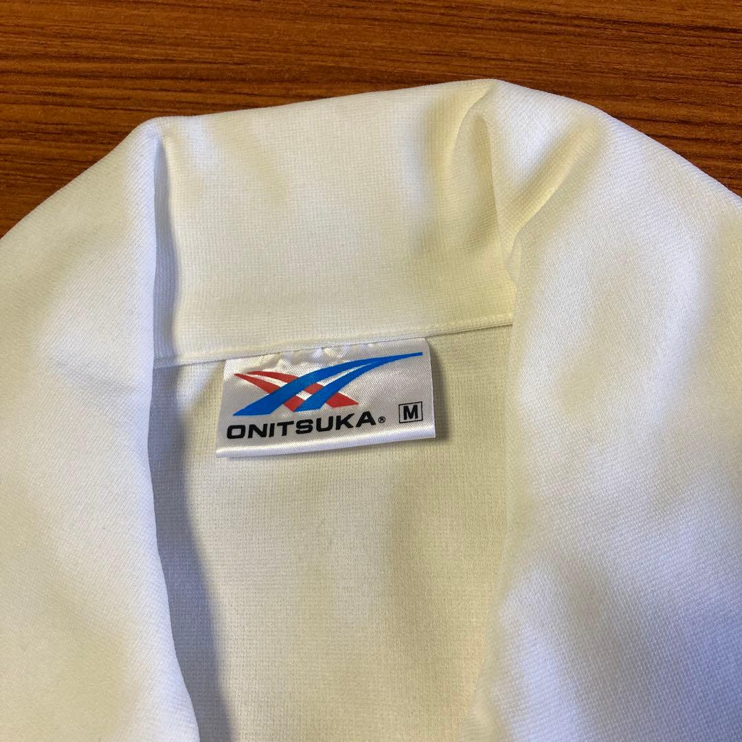 【メンズ】ONITSUKA ホワイトジャージ M