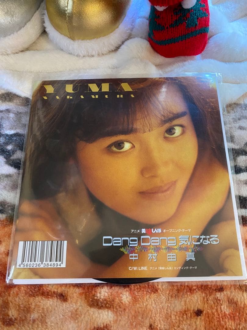 中村由真 Dang Dang 気になる 7インチレコード