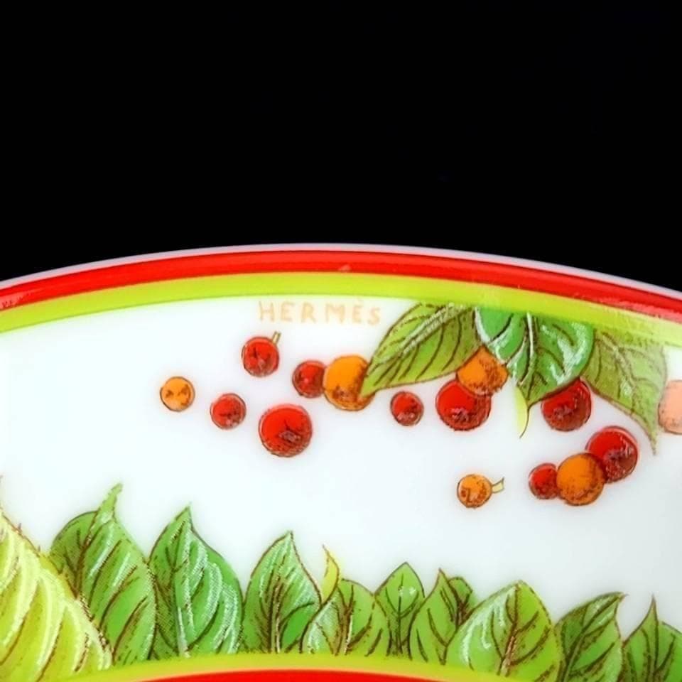 ●美品/エルメス　ピタゴラスの庭　プレート　1枚　平皿 7