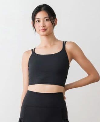 SUKALA　ブラトップ付きフラワーレーストップス　Lサイズ　ヨガ　ラバ