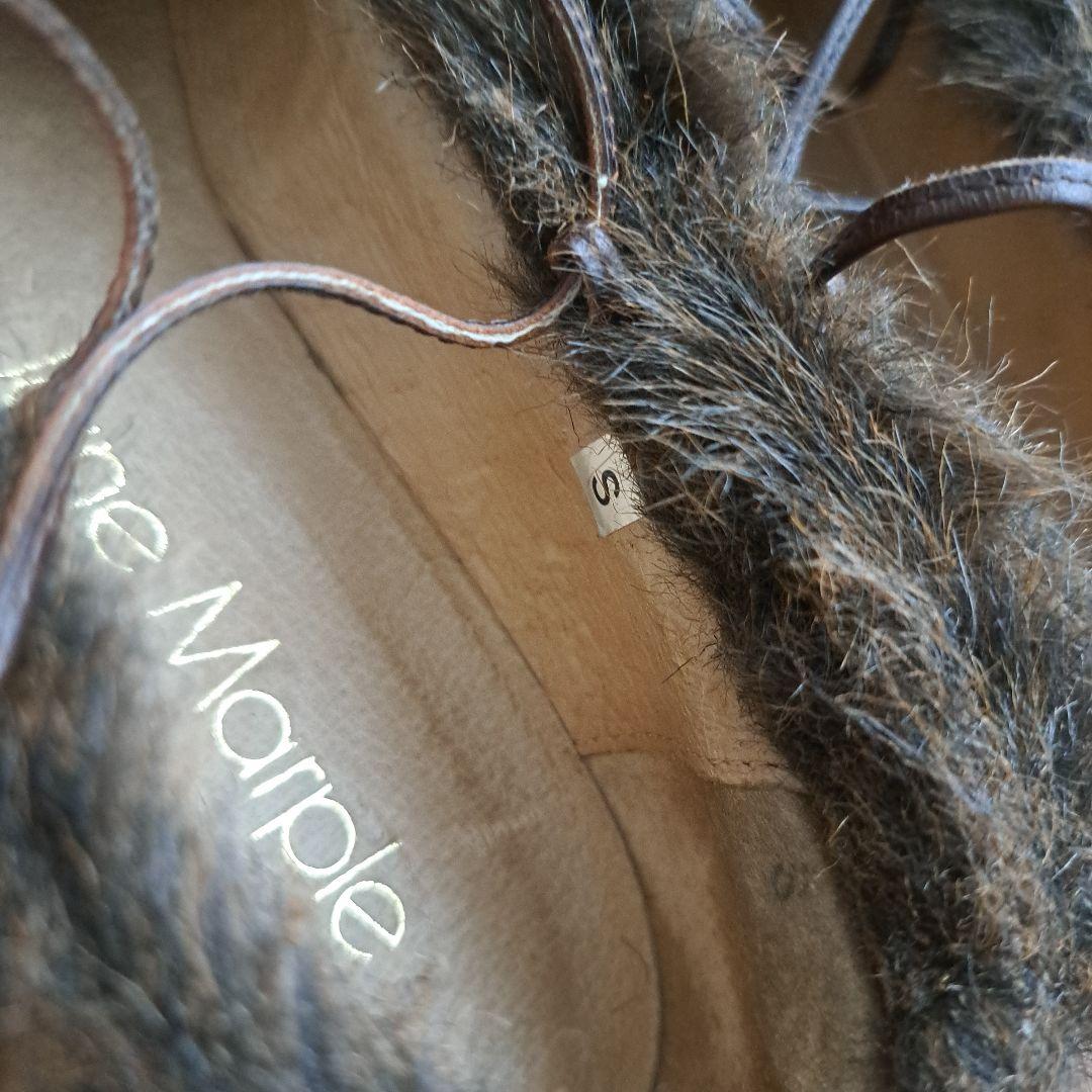 Jane Marple 厚底　編み上げ靴