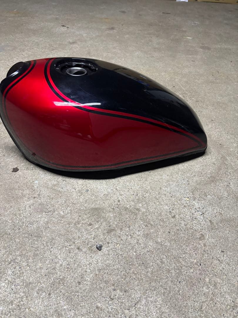 ゼファー400χ 火の玉タンク