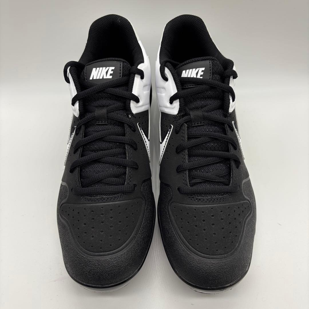 NIKE 野球 スパイク ポイント ホワイト ブラック 白 黒 27㎝ 軽量