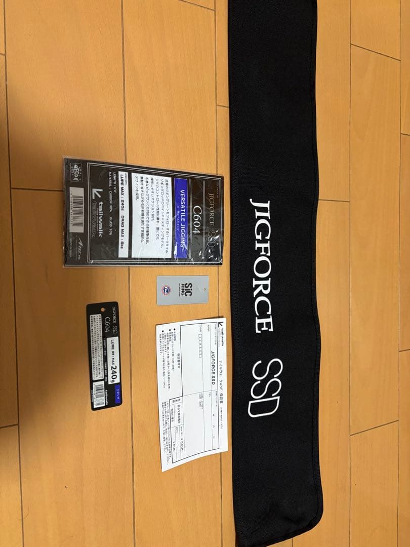 テールウォーク　ジグフォースSSD C604