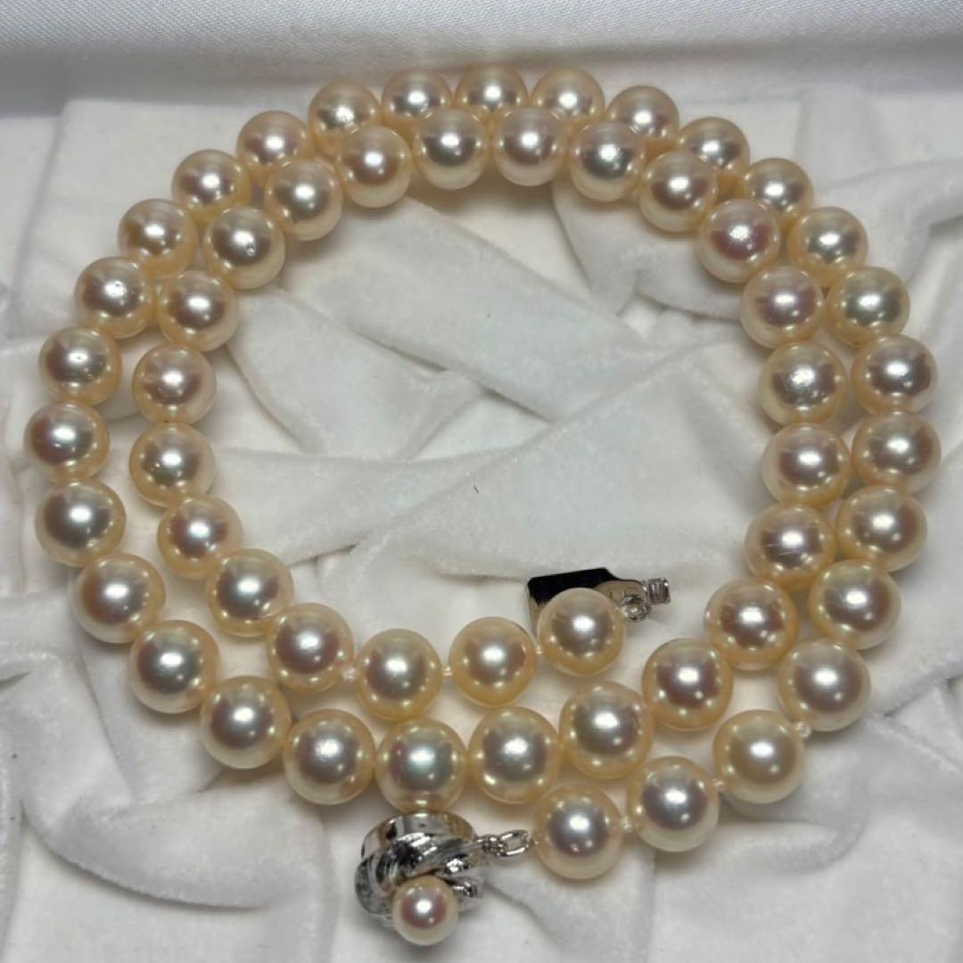 Love.wow@専用　森パール　7.5〜8.0mm パールネックレス