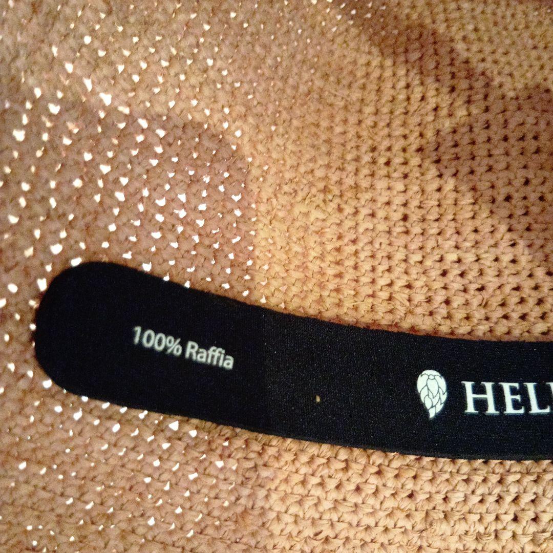 新品タグ付 ヘレンカミンスキー　麦わら帽子 ベージュ　villa9　ヌガー