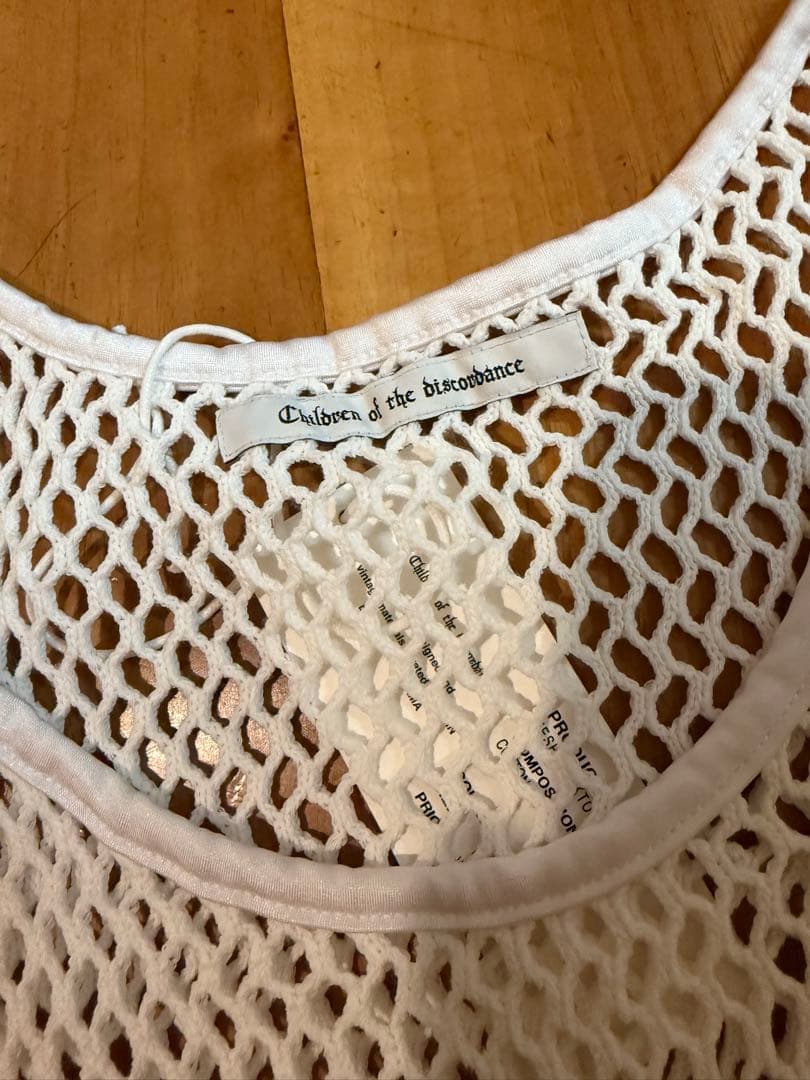 na チルドレンオブディスコーダンス ノースリーブ メッシュタンク