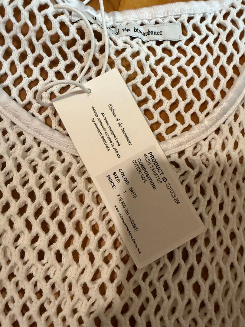 na チルドレンオブディスコーダンス ノースリーブ メッシュタンク