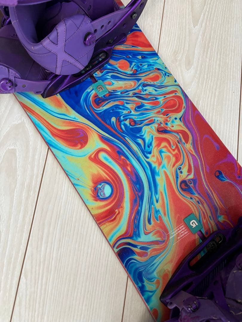 【 BURTON 】FEELGOOD144／バインディングLeXA Mセット