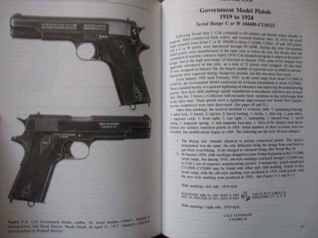 Colt .45 government models　コルト45ガバメント