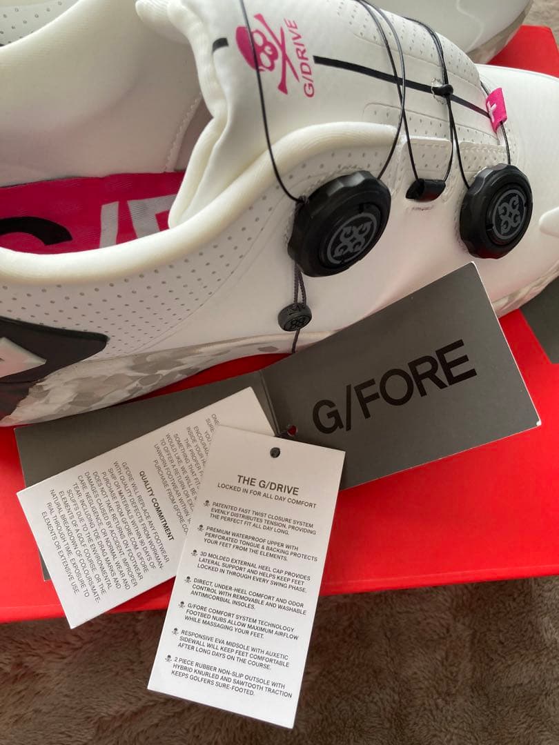 G/FORE G/DRIVE ホワイト ゴルフシューズ