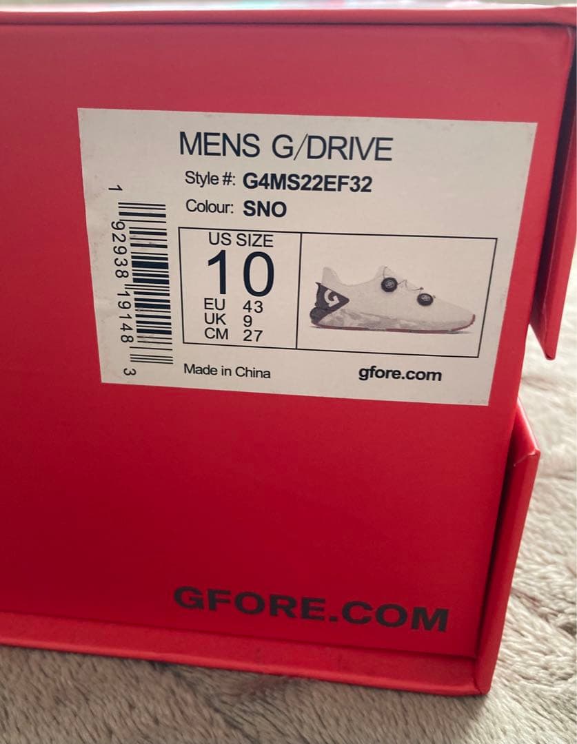 G/FORE G/DRIVE ホワイト ゴルフシューズ