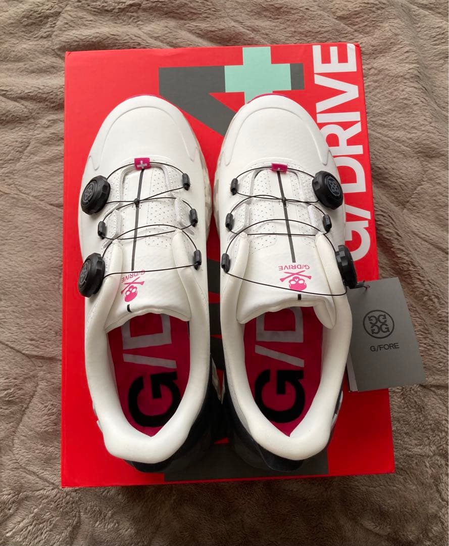 G/FORE G/DRIVE ホワイト ゴルフシューズ
