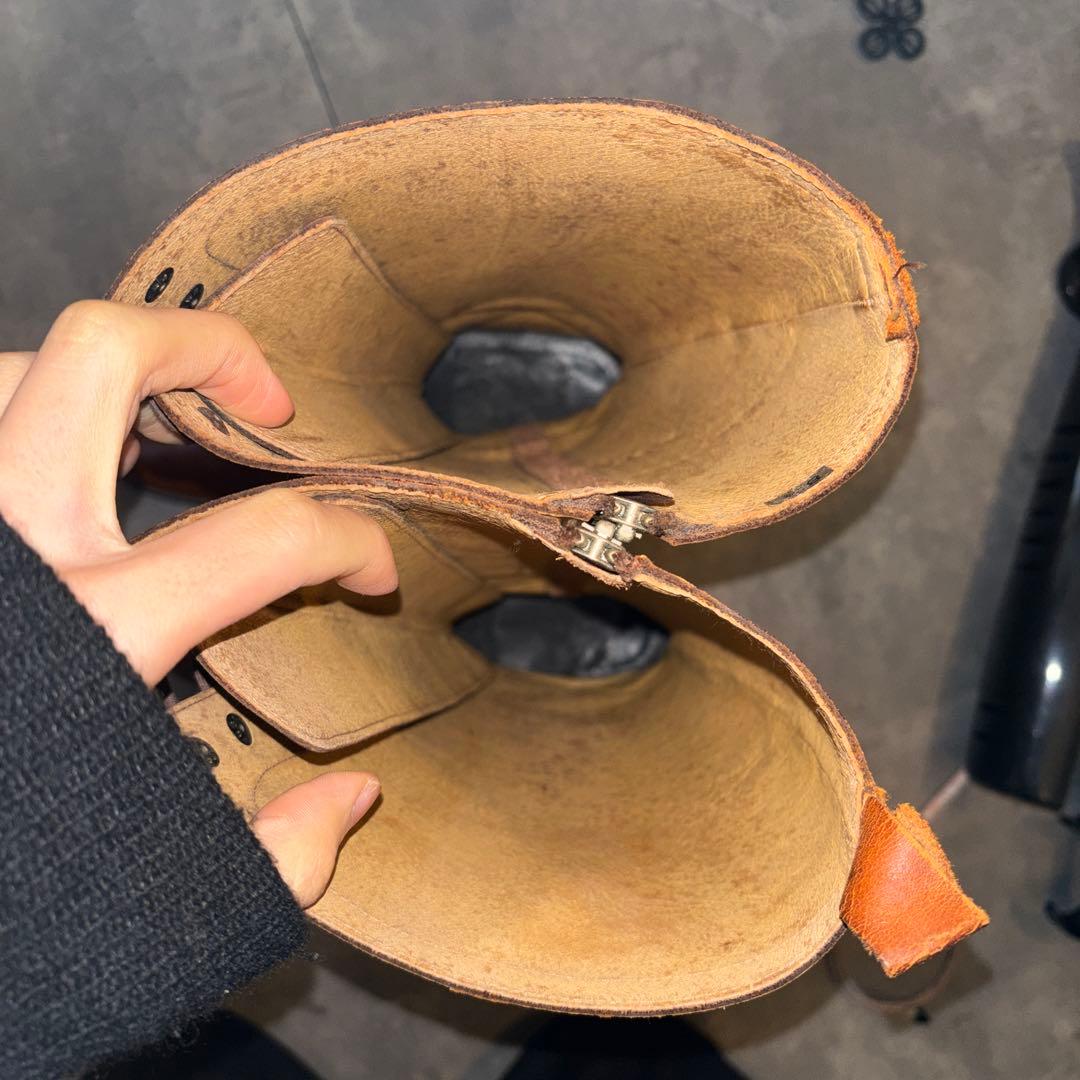 ロングブーツ　バイカーブーツ　ボンテージ