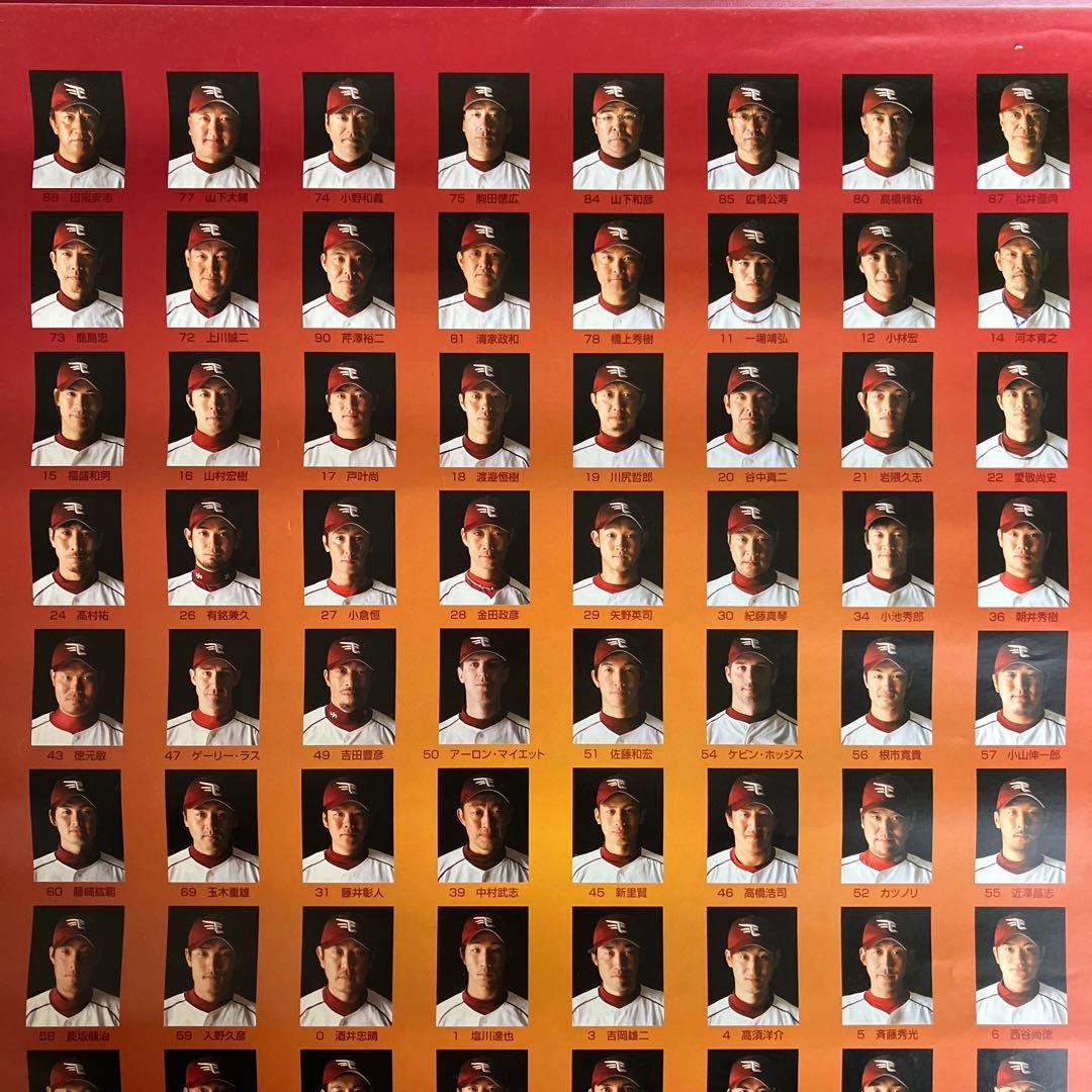 楽天イーグルス　2005年創設時カレンダー　全13枚　大判サイズ　未使用　激レア