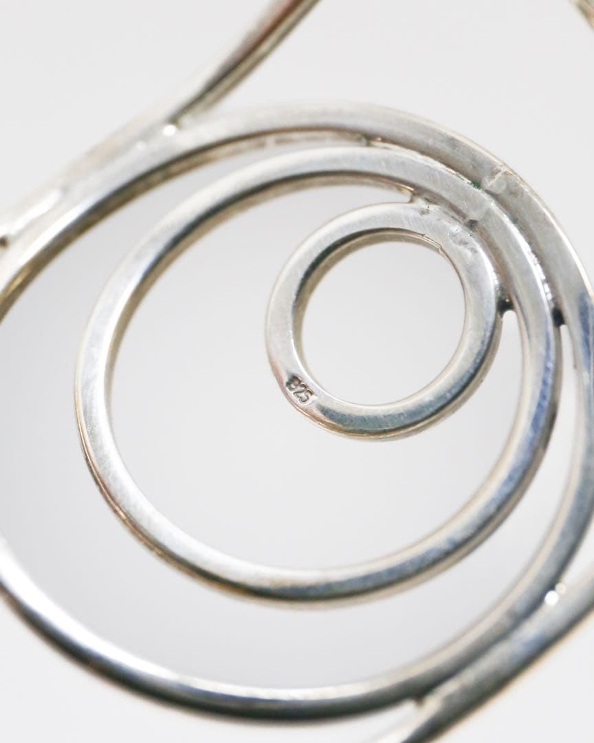 silver925 サークルデザインバングル シルバー vintage