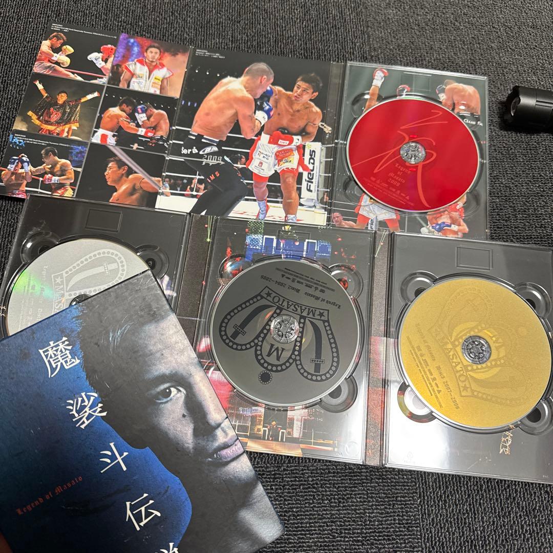 魔裟斗 伝説のファイター 4枚組 DVD