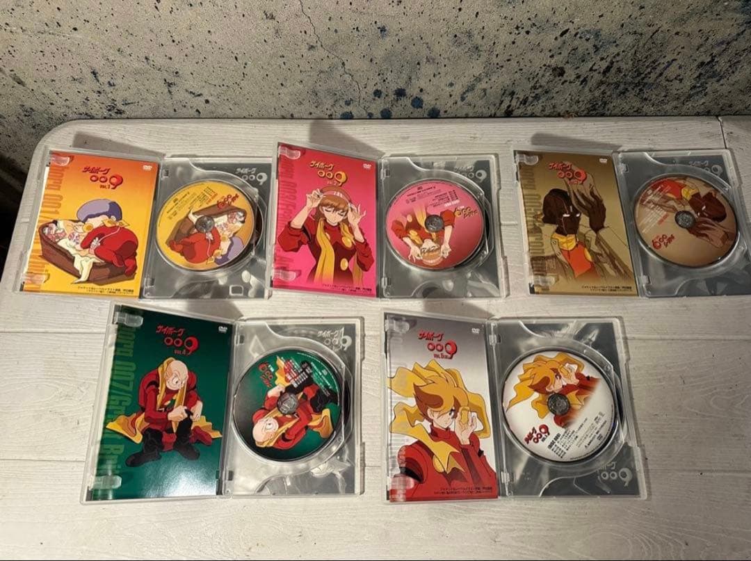 サイボーグ009　全5巻　全巻完結 DVD10枚セット