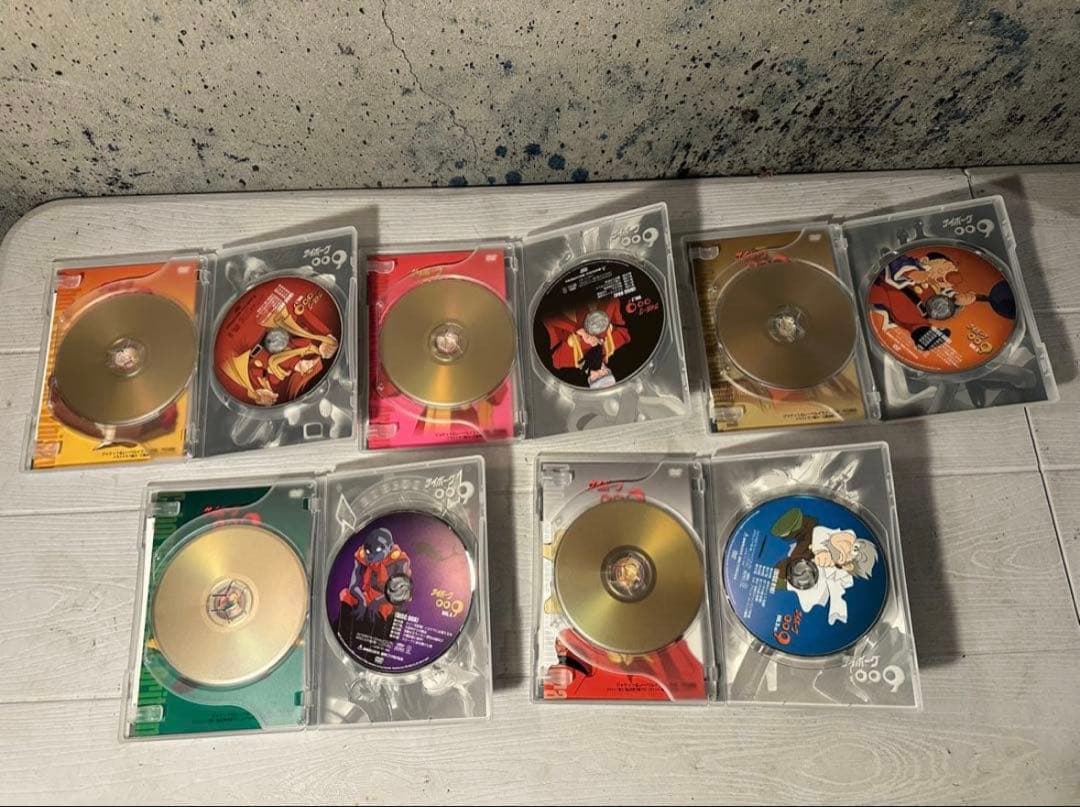 サイボーグ009　全5巻　全巻完結 DVD10枚セット