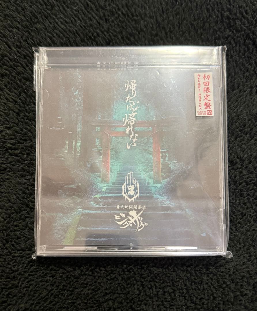 -真天地開闢集団-ジグザグ 帰りたいけど帰れない 初回限定盤 御朱印帳付き