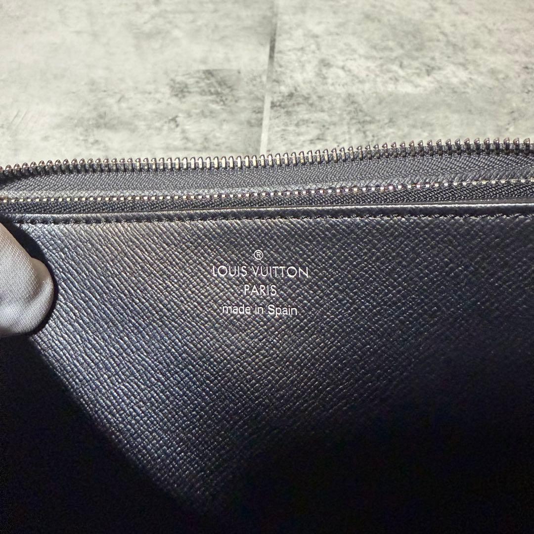 LOUIS VUITTON 長財布　デニム　グレーM81858 モノグラム