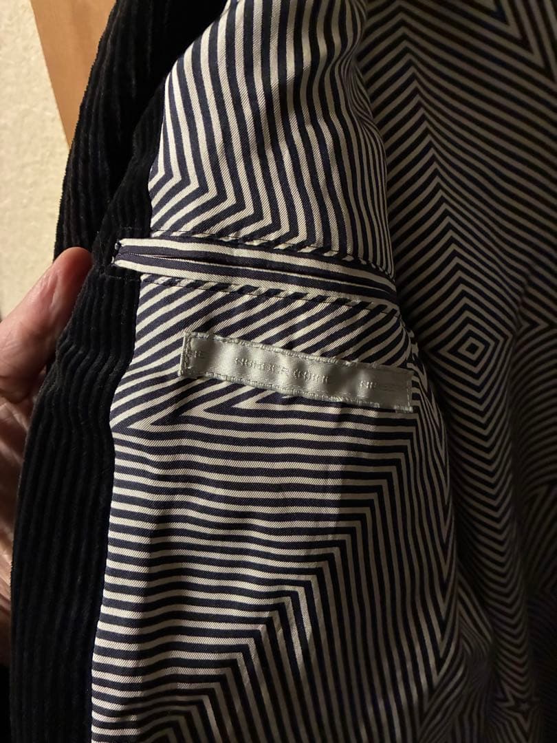 01AW ナンバーナイン　スタンダード期　モーターサイクルジャケット　ブラック