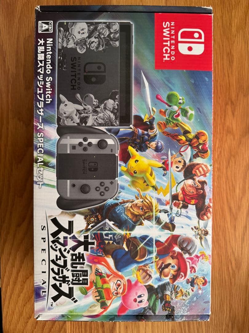 Nintendo Switch 本体 グレー ソフト3本 SDカード付き