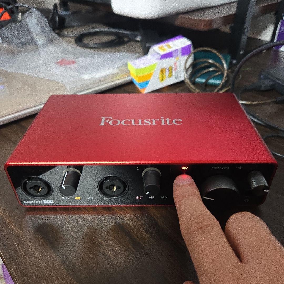 DTM・DAW Focusrite Scarlett 4i4 (3rd Gen)