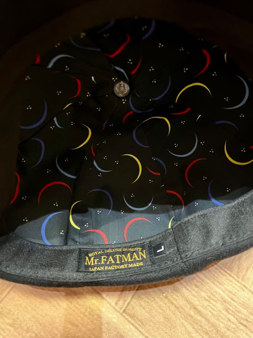 Mr. FATMAN キャスケット 黒　size L