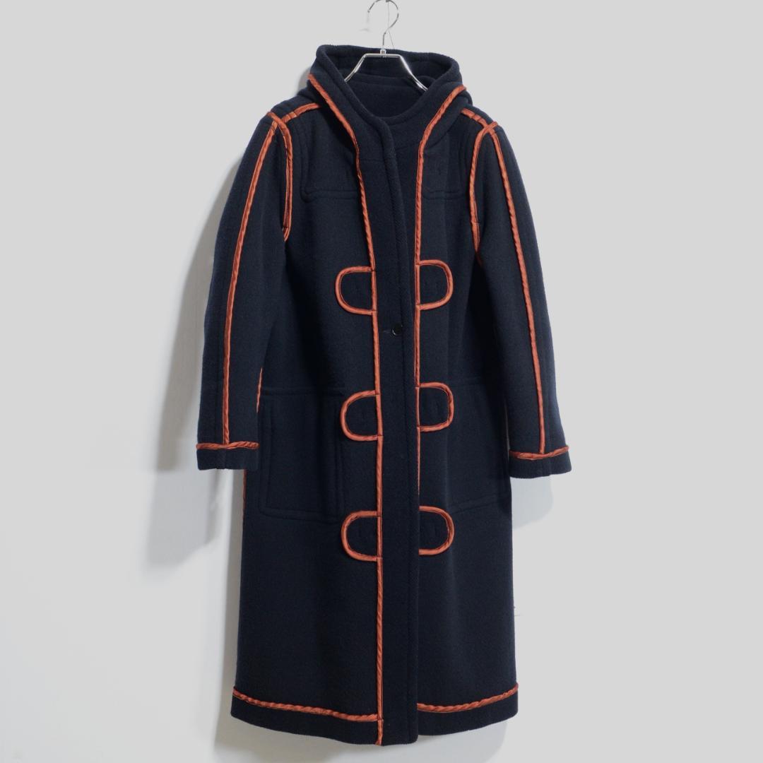 超極上品 ムーアブルック ダッフルコート Nハンプシャー ネイビー 36