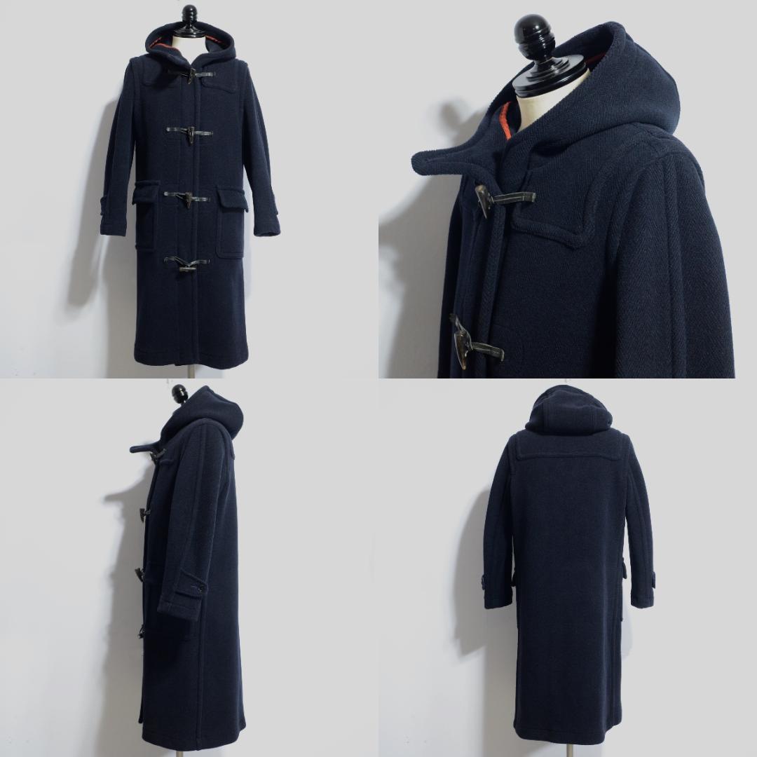 超極上品 ムーアブルック ダッフルコート Nハンプシャー ネイビー 36