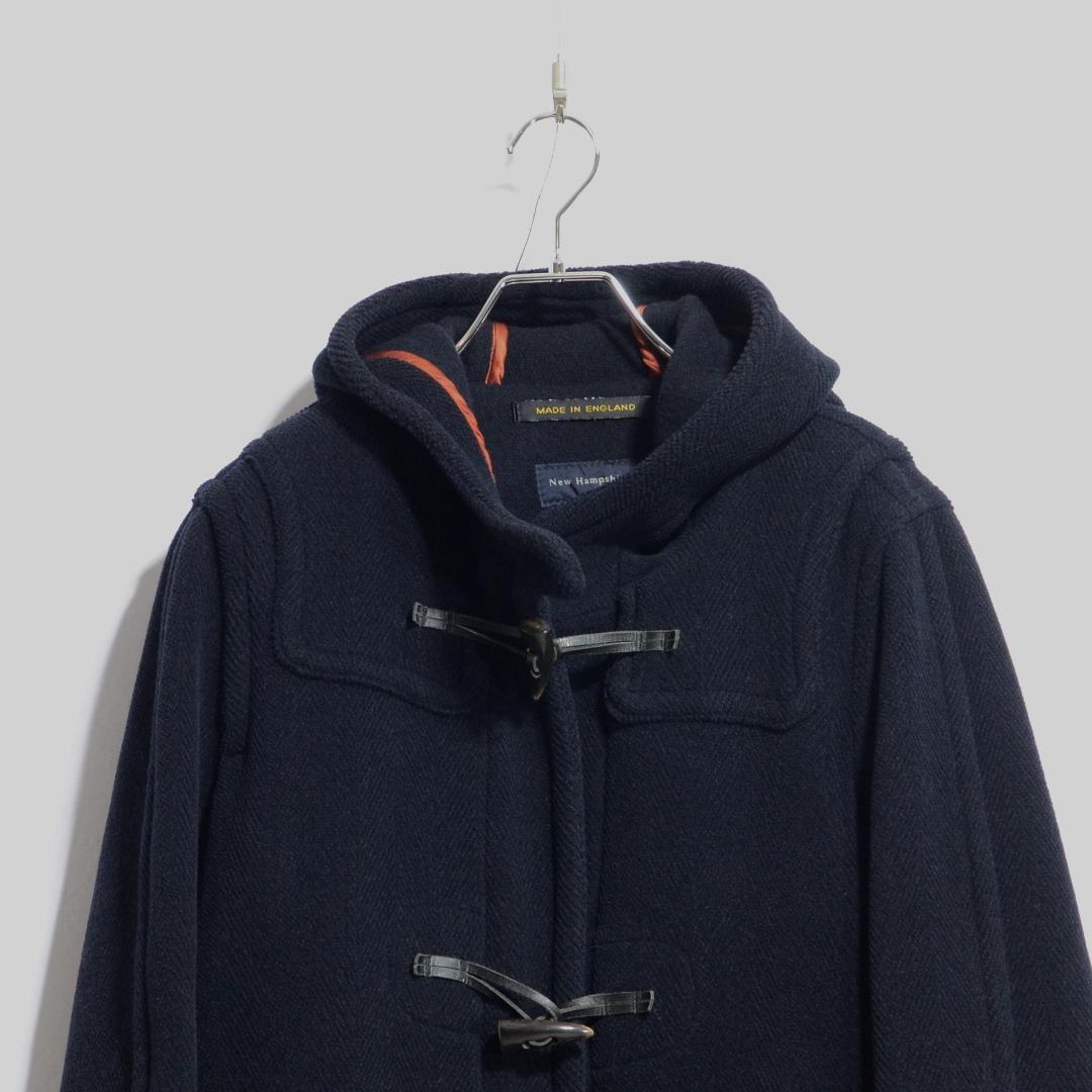 超極上品 ムーアブルック ダッフルコート Nハンプシャー ネイビー 36