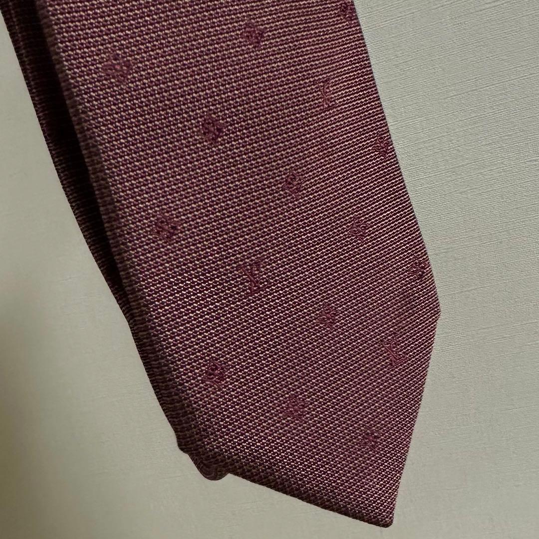 LOUIS VUITTON ルイヴィトン モノグラム イタリア製 ネクタイ