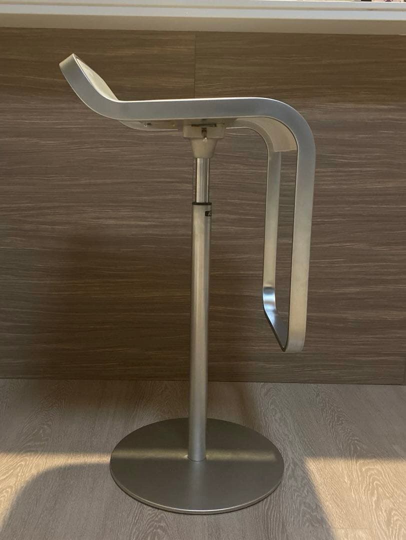 送料込 ラパルマ カウンター チェア ホワイトレザー ①