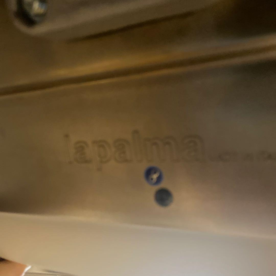 送料込 ラパルマ カウンター チェア ホワイトレザー ①