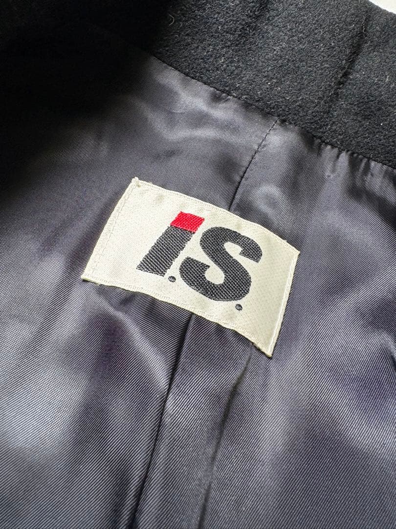 80s I.S issey sport ロングコート カシミヤ