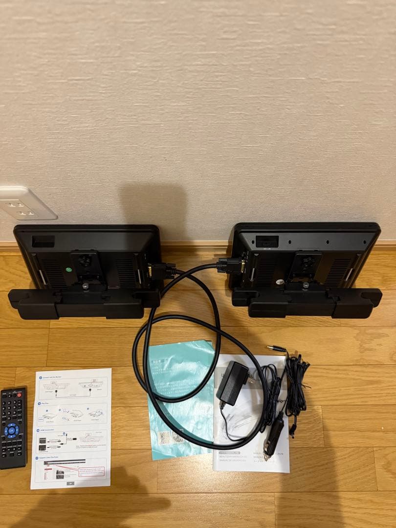 シーチキン　車　リアモニター　ヘッドレスト　左右　2個セット　HDMI