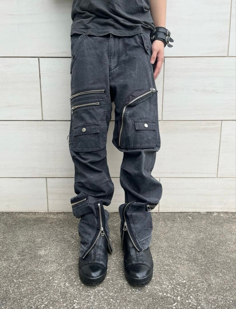 パンツ AW2016-18 FACETASM parachute cargo pants