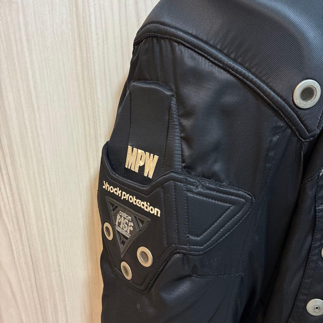 KISS RACING TEAM ライダースジャケット　プロテクター LLサイズ